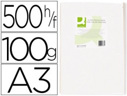 500h papel fotocopiadora Q-Connect Ultra white A3 100g/m²